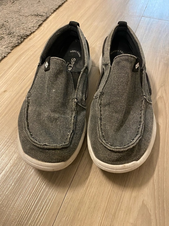 Sperry Other - Sperry Slip-On Casual Canvas Shoes - Charcoal Gray